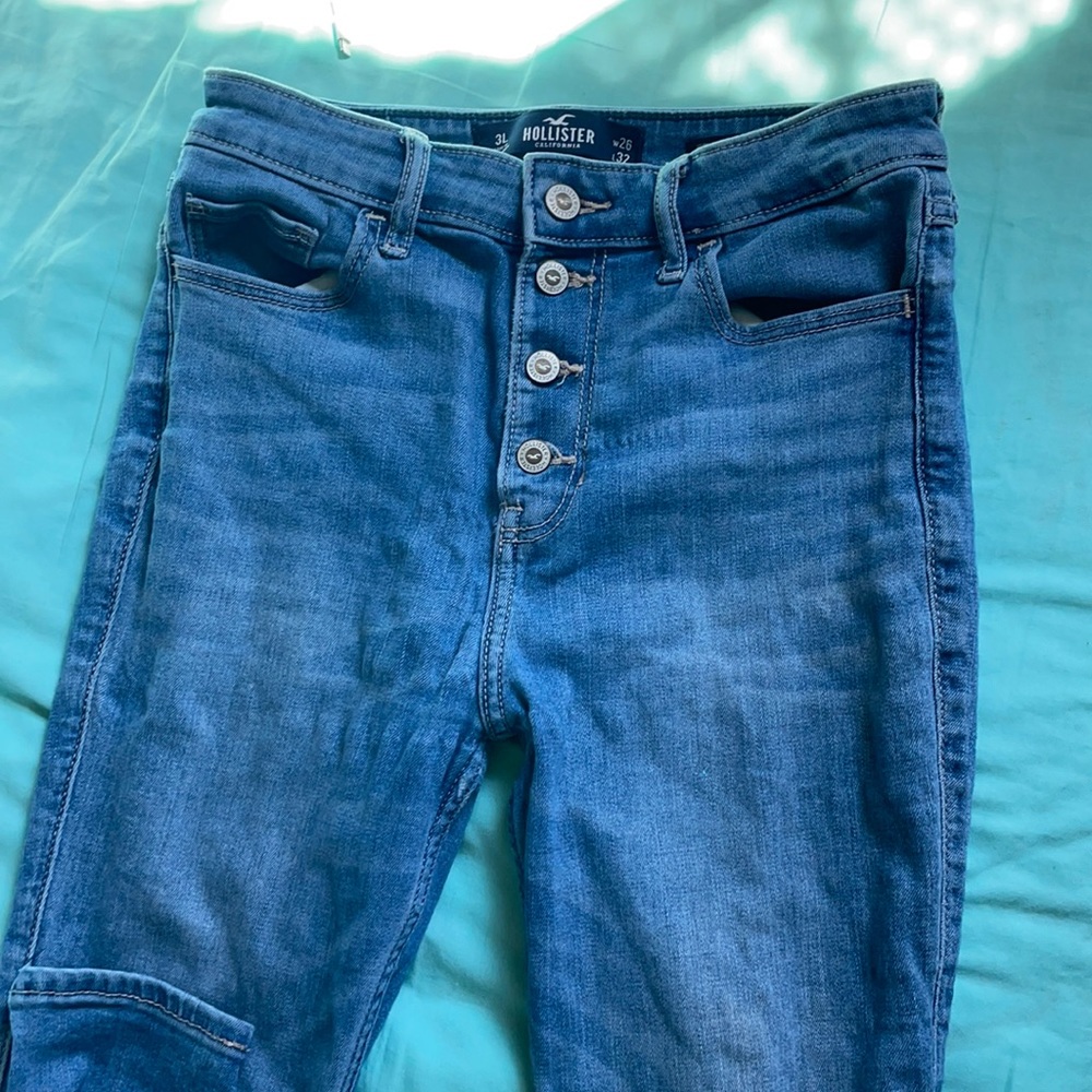 Hollister Light Blue Skinny Jeans